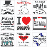 7   Stickers  Calcos  Frases Calidad Premium