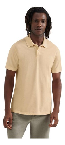 Camiseta Gola Polo Marca Hering Masculina Malha Pique N3a7