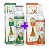 2 Eco-hair Trat. Caida Shampoo + 2 Locion Combo Envio Gratis