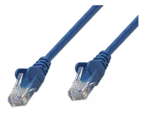 Cable Patch Cat 6, Utp 25.0f 7.6mts Intellinet Azul /v /v