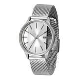 Relógio Lince Feminino Prata Fundo Transparente Lrm624l S1sx