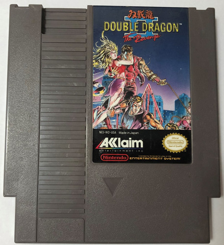 Videojuego Nintendo Nes Double Dragon Ii - The Revenge