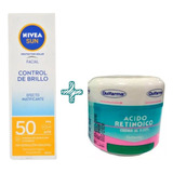 Ácido Retinoico Crema 5% + Protector Solar Antiacné