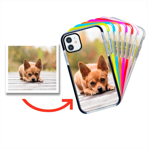 Funda Para iPhone Ultra Impacto Personalizada Con Tu Foto