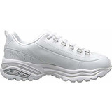 Zapatillas Skechers Sport Premium Para Mujer, Blanco /azul,