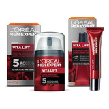 Loreal Vitalift Men Expert Kit Antifatiga Antiarrugas