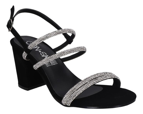 Zapatillas Negras Con Piedras Y MercadoLibre 📦