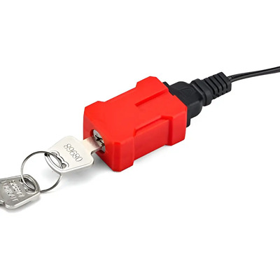  Candado Bloqueo De Clavija Electrica 110v Con 2 Llaves  | MercadoLibre