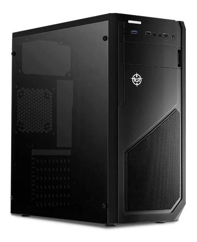 Gabinete Gamer Tgt Raider Preto Lateral Acrilico, Tgt-rdr-01