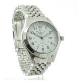 Reloj Tressa Hombre Acero Sumergible Calendario Original Dat