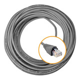 Cabo De Rede 20m Cat6 Furukawa Rj45 Cinza Gigabit S. Veloz