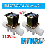 2pzas Válvula Solenoide Electrovalvula 110vac N.c. Ac 110v