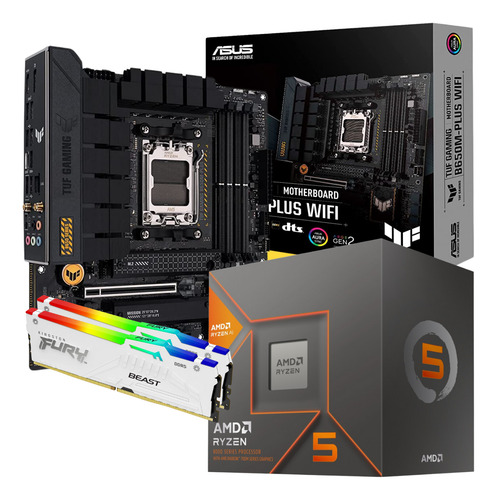 Combo Actualizacion Pc Gamer Amd Ryzen 5 8500g B650 96gb!!