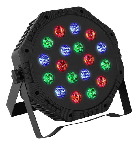 Cañon De Leds Rgb Audioritmico Dmx Automatico Multicolo 18x1