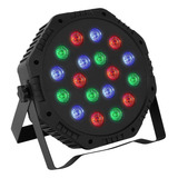 Cañon De Leds Rgb Audioritmico Dmx Automatico Multicolo 18x1