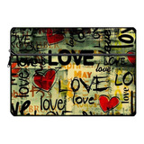 Funda Notebook Neoprene 13 14 15 17 PuLG. C/ Bolsillo Dis142