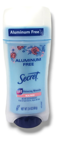 Desodorante Secret Bastão Sem Alumínio 48hr (68g)