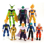 Set De 6 Figuras Articuladas De Dragon Ball Z Envío Gratis
