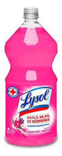 Lysol Limpia Pisos Flores De Jardin 1800 Cc