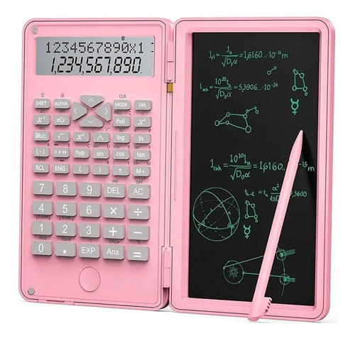 Calculadora Dobrável Com Tablet Digital Lcd De 6 Polegadas