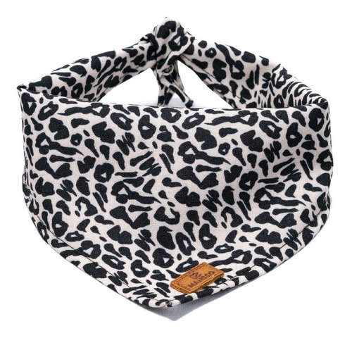 Pañoleta Leopardo Para Perro/gato, Mansso