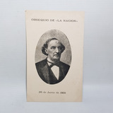 Antigua Postal B Mitre Publicidad La Nación 1901 Mag 62628