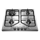 Cooktop Electrolux À Gás 4 Bocas Gt60x Com Mesa De Inox