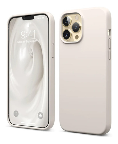 Funda Protector Para iPhone 14 Pro Max De Silicona Liquida