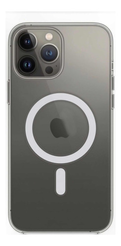 Funda Magnética Transparente Para iPhone 13 13 Mini Pro Max
