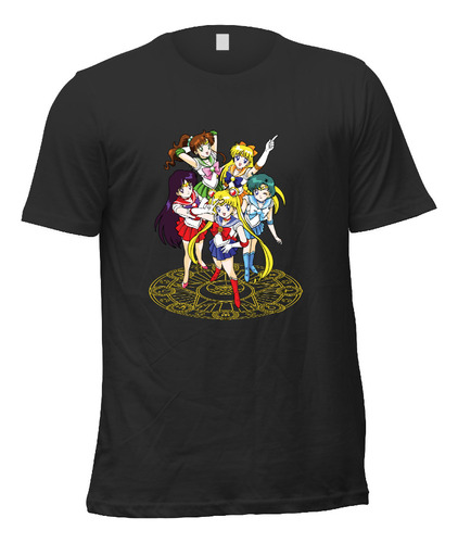 Playera Anime Sailor Moon Sailor Scouts N02 A2