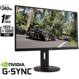 Monitor Acer Xf250q 240 Hz, 1 Ms