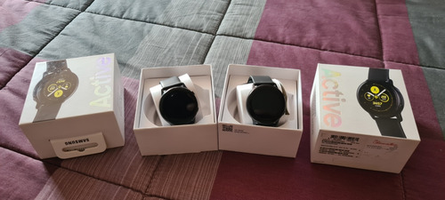 Pareja Smartwatch Galaxy Watch Active Negro Usado 