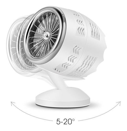 Mini Ventilador De Mesa, Pequeño, Usb, Potente Y Silencioso