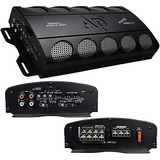 Amplificador Audiopipe 4 Canales 1000 Watts -negro