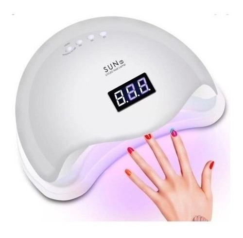 Secador De Uñas Profesional Con Lámpara Uv 48w