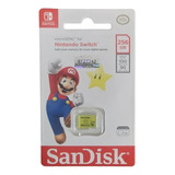 Tarjeta De Memoria Nintendo Switch 256 Gb Sandisk Original 