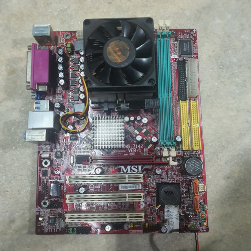 Msi K8mm-v (socket 754) Via K8m800 + Amd Athlon 64 E Cooler