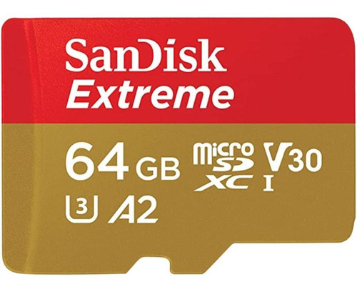 Tarjeta De Memoria Micro Sd Sandisk Extreme 64gb 170mb/s