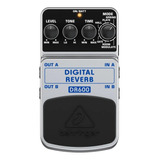 Pedal Behringer Dr600 Multi Reverb Estéreo