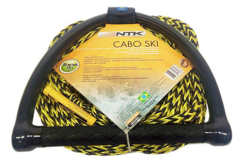 Corda Para Reboque Nautika Cabo Ski Manete Wakeboard Boia