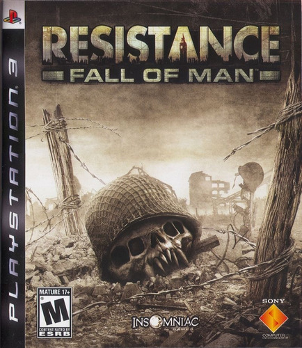 Jogo Resistance Fall Of A Man Playstation 3 Ps3 Original Fís