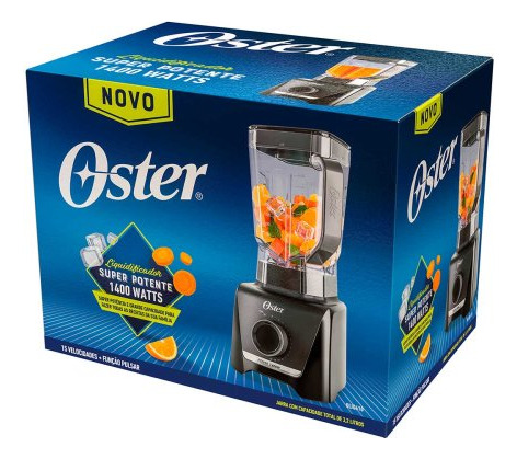 Liquidificador 1400 Full Oliq610 Jarra Plástica 3,2 L Oster