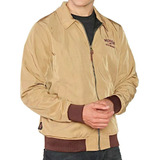 Campera Bomber Impermeable Vintage Old Bridge Modelo Crawley