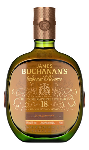 Whisky Buchanan's 18 Años -750ml - mL a $32