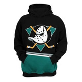 Blusa Moletom Super Patos Full 3d Mighty Ducks Patolino