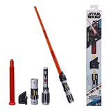 Espada Sable Star Wars Con Luz Retráctil Hasbro Dart Vader