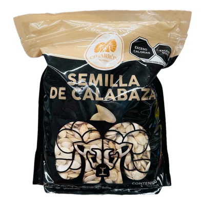 Botana Semilla De Calabaza Con Sal De Mar Cimarron 1kg | MercadoLibre