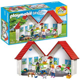 Playmobil Maletin Tienda De Mascotas Animales Niños 5633