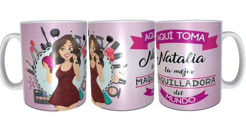 Tazas Mágicas Personalizadas Prof. Premium Incluye Caja