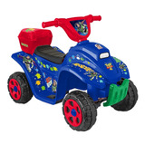 Apache Moto Eléctrica Niño Buzz Lightyear 6v Envio Normal Color Azul